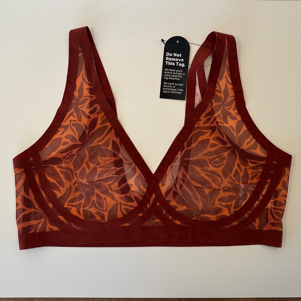 EBY BRALETTE: Size XL Color Dune